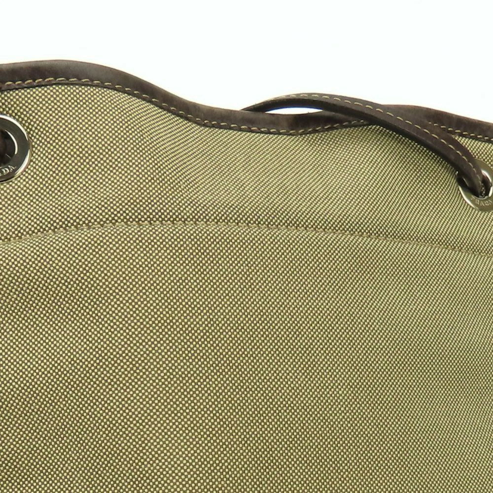 PRADA Brown Leather Shoulder Bag - Picture 8 of 16